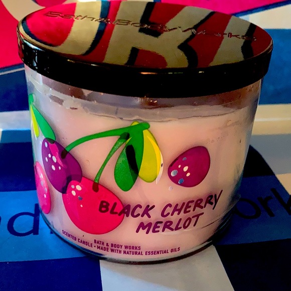 Bath & Body Works Black Cherry Merlot Candle